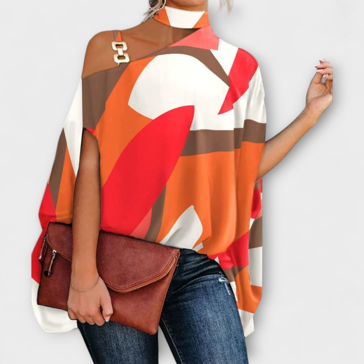 חולצת נשים ללא כתפיים - נוחה ואלגנטית לכל אירוע