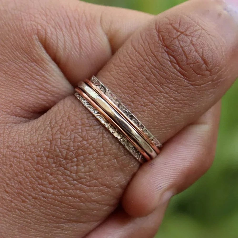 טבעת רטרו קלאסית