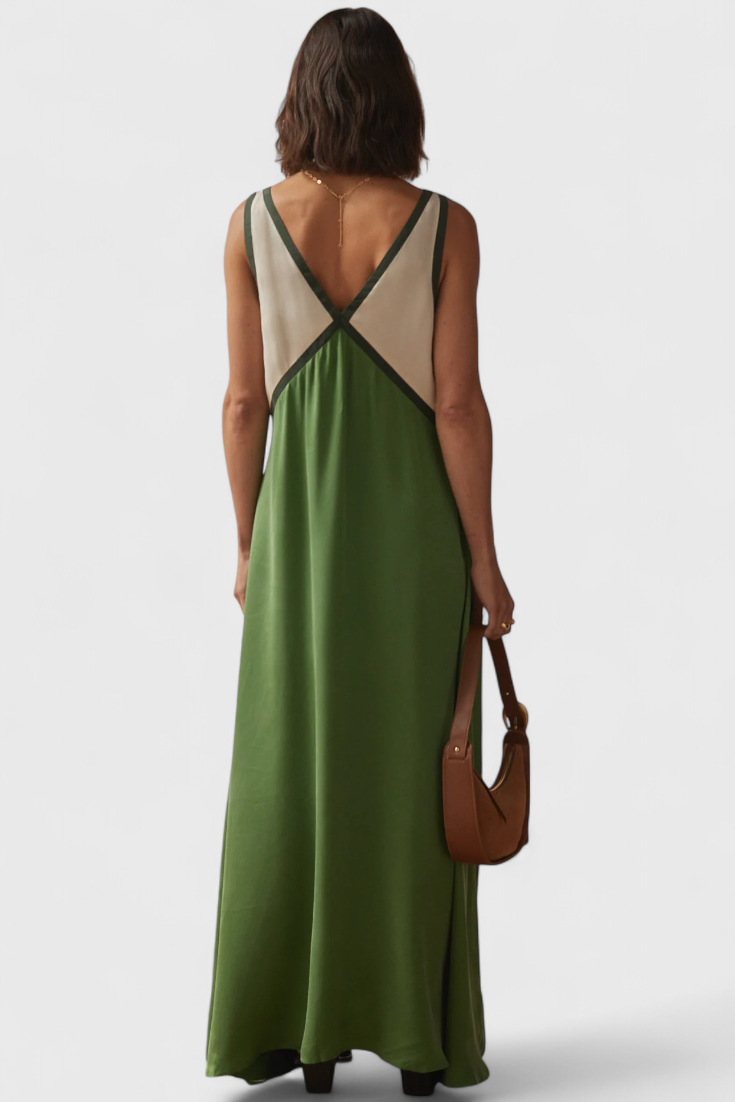 שמלות בוהו קיץ דיאמונד עם צווארון V