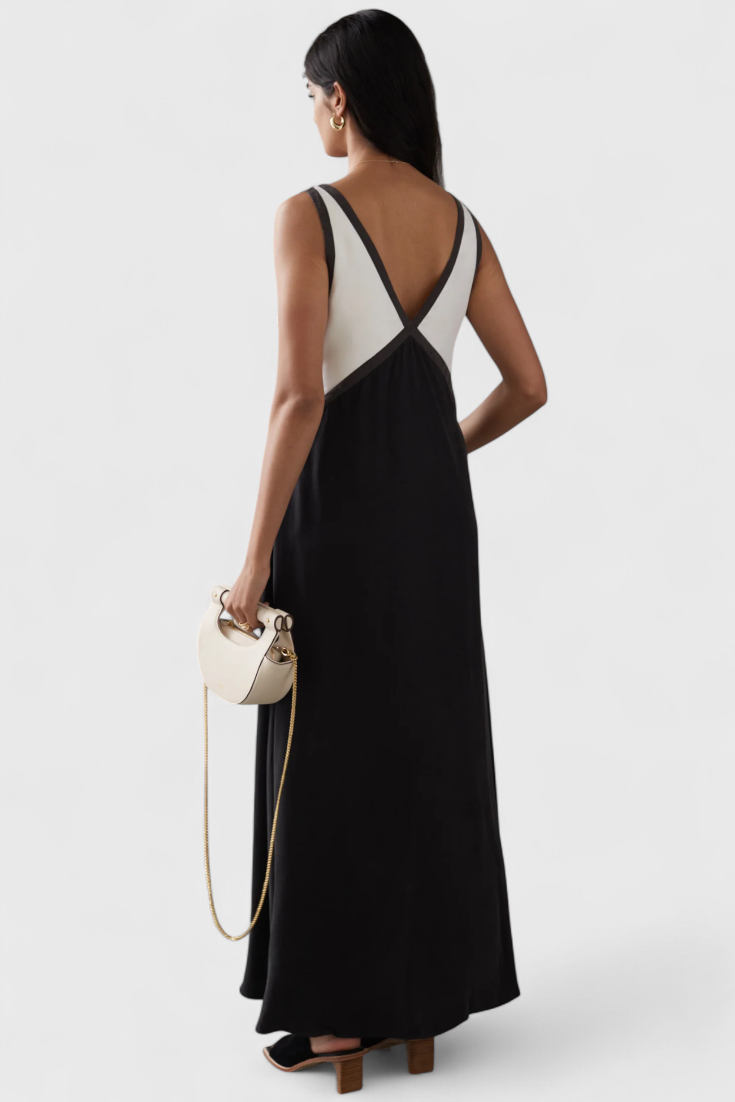 שמלות בוהו קיץ דיאמונד עם צווארון V