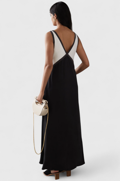 שמלות בוהו קיץ דיאמונד עם צווארון V