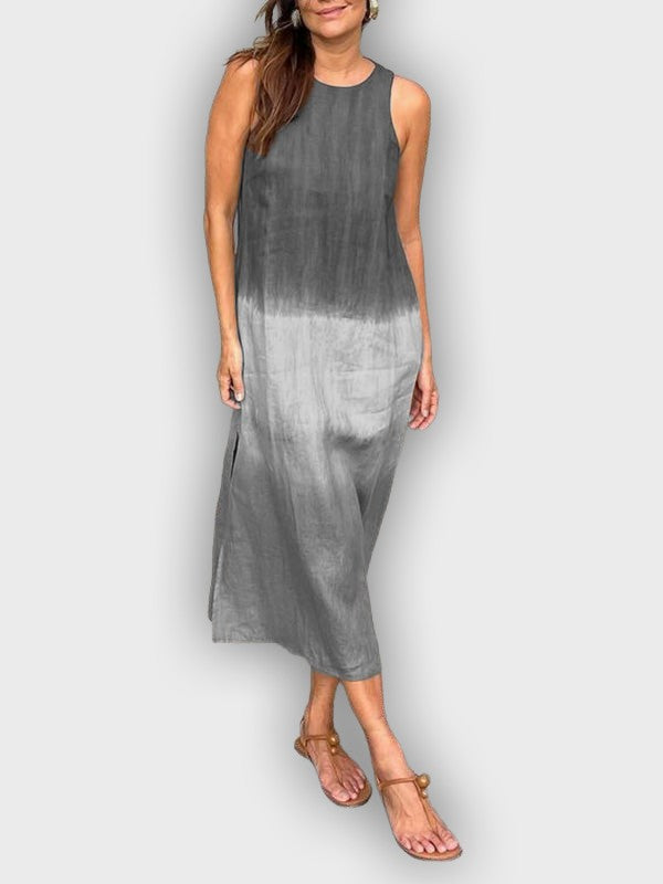 שמלת מירה™ מודפסת אלגנטית ונוחה