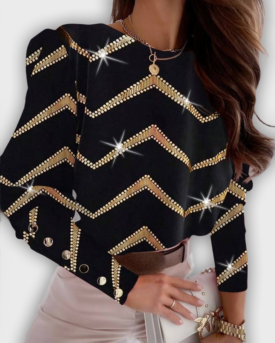 חולצת ביanca אלגנטית לאביב