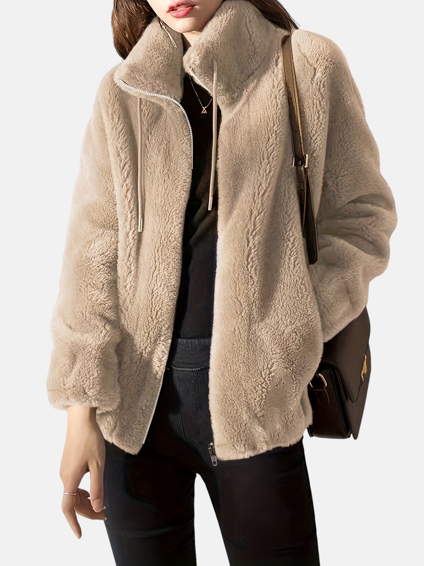 אווילורה ז'קט זיפ נעים