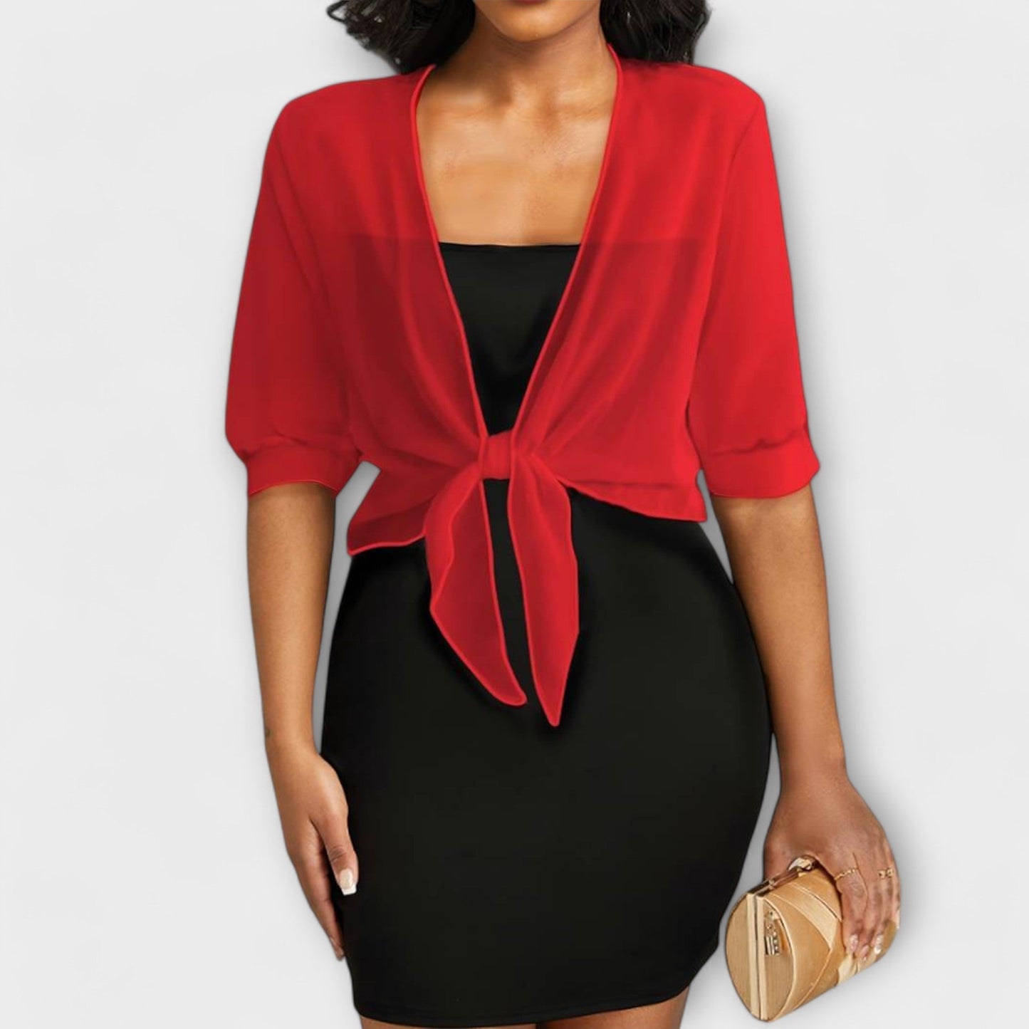 חולצת אוליביה עם חזית פתוחה - נוחות ואלגנטיות