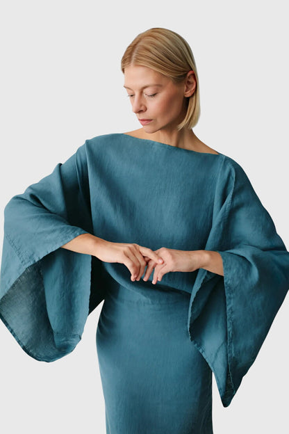 שמלות קימונו מל Linen וכותנה