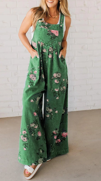 חליפת גזירה פרחונית