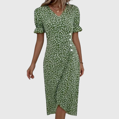 אירה - שמלת פרחים רעננה