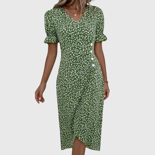 אירה - שמלת פרחים רעננה