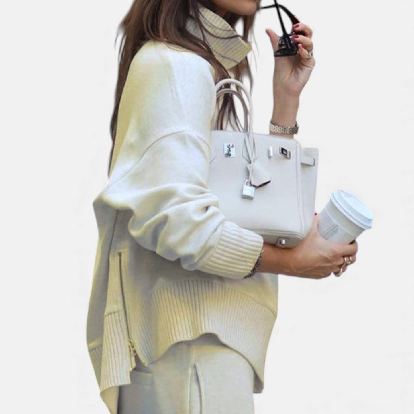 CARMINE™ | סט לואנג' חורפי איכותי בעבודת יד דו חלקי