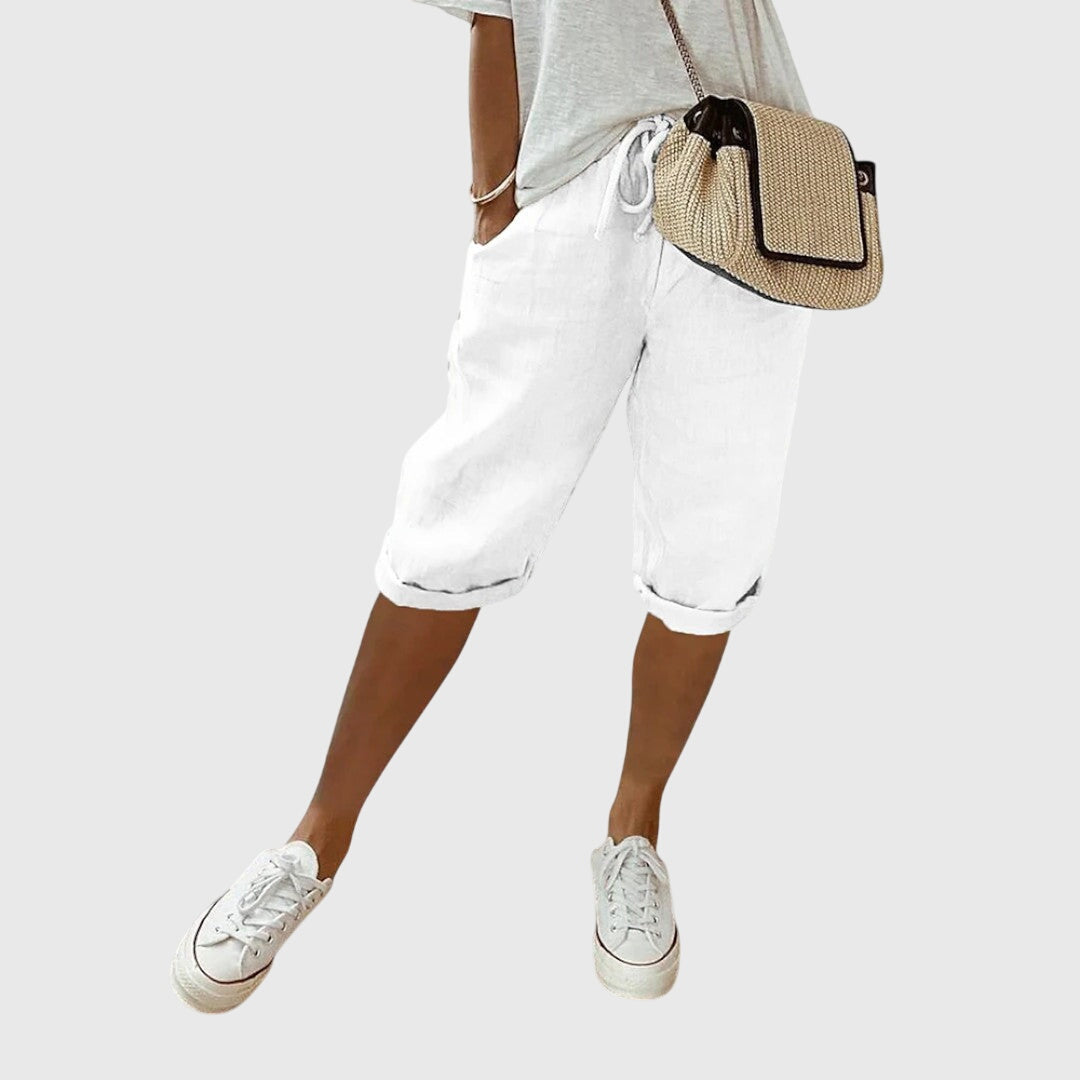 מכנסי לין רעננים ואלגנטיים