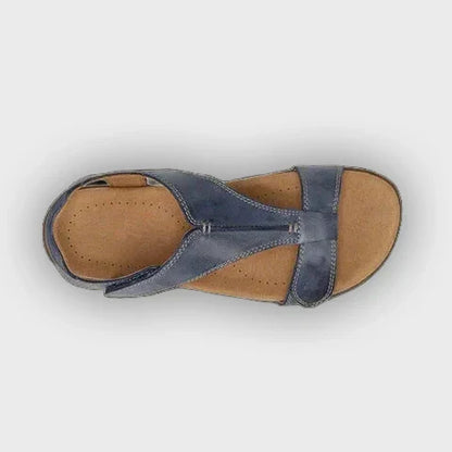 סנדלים אורטופדיים מעור מתילדה לנוחות וסטייל