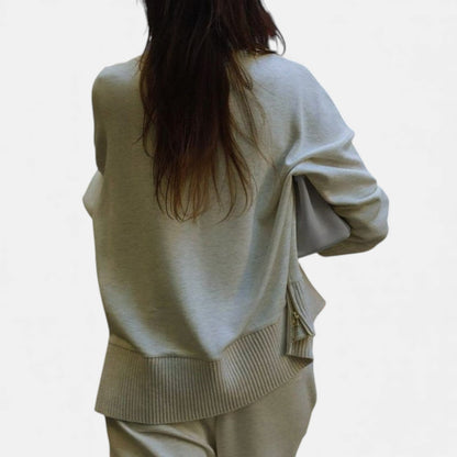 CARMINE™ | סט לואנג' חורפי איכותי בעבודת יד דו חלקי