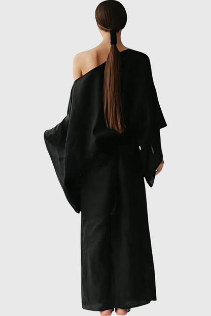 שמלות קימונו מל Linen וכותנה