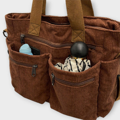 תיק טוט עמיד במים עם תא פנימי מרווח