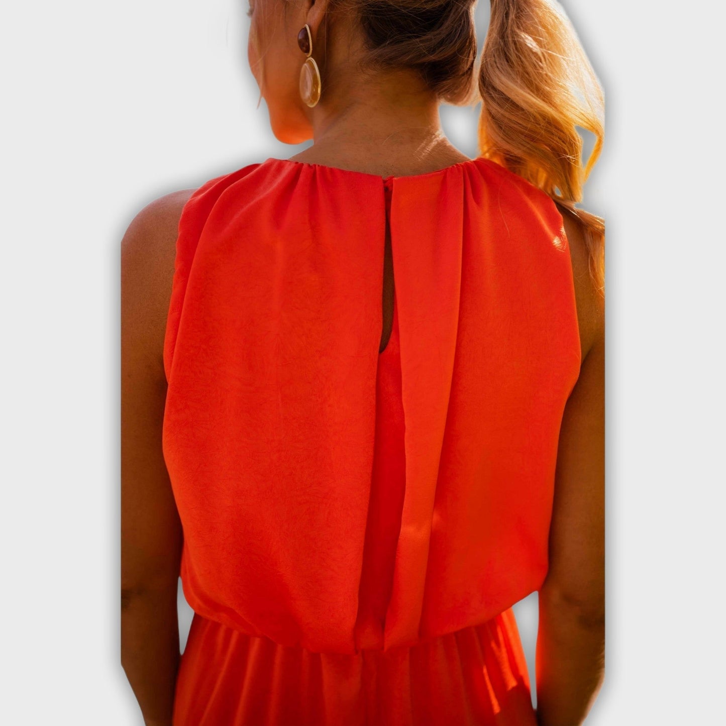 שמלת ליבושה אלגנטית עם גזרה נוחה