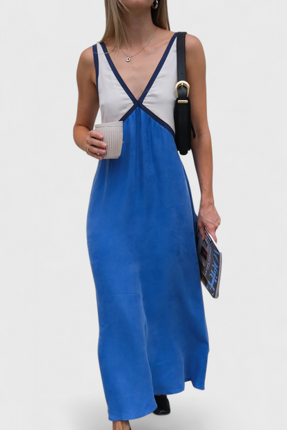 שמלות בוהו קיץ דיאמונד עם צווארון V