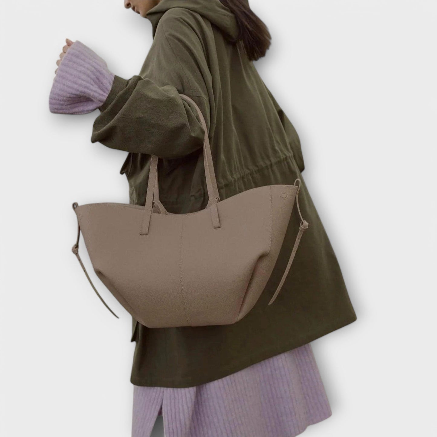 תיק יד מעור איטלקי אופנתי - תיק האורה