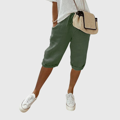 מכנסי לין רעננים ואלגנטיים