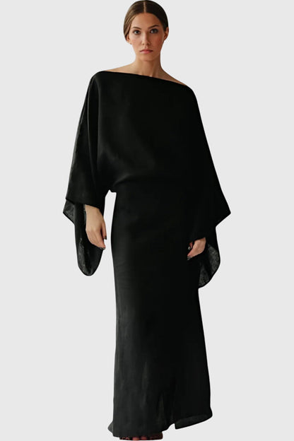 שמלות קימונו מל Linen וכותנה