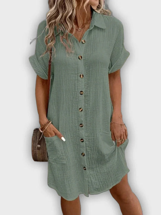 שמלת שנטל™ מידי לקיץ - אלגנטית ונוחה