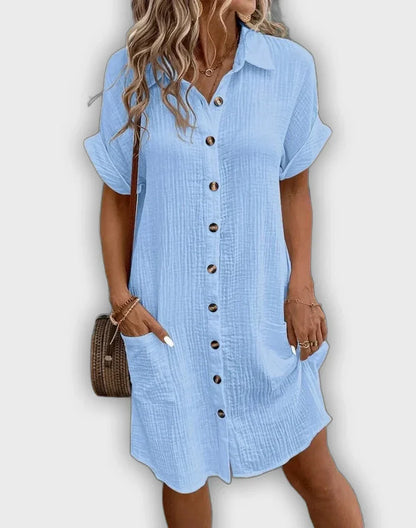 שמלת שנטל™ מידי לקיץ - אלגנטית ונוחה