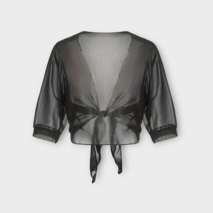 חולצת אוליביה עם חזית פתוחה - נוחות ואלגנטיות