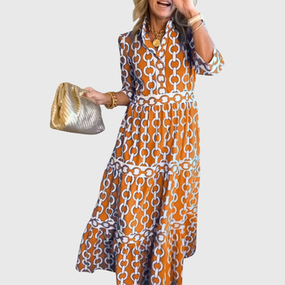 שמלות מידי עם דפוס שרשרת