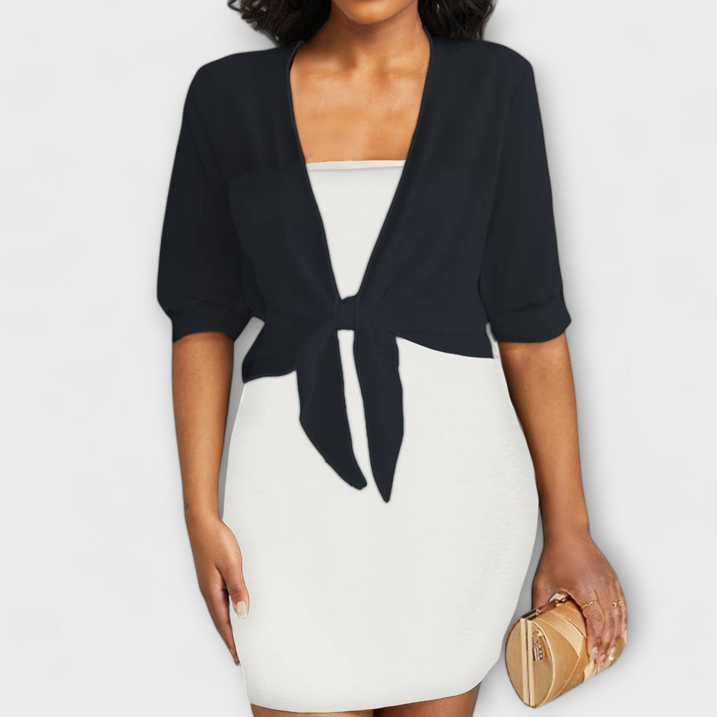 חולצת אוליביה עם חזית פתוחה - נוחות ואלגנטיות