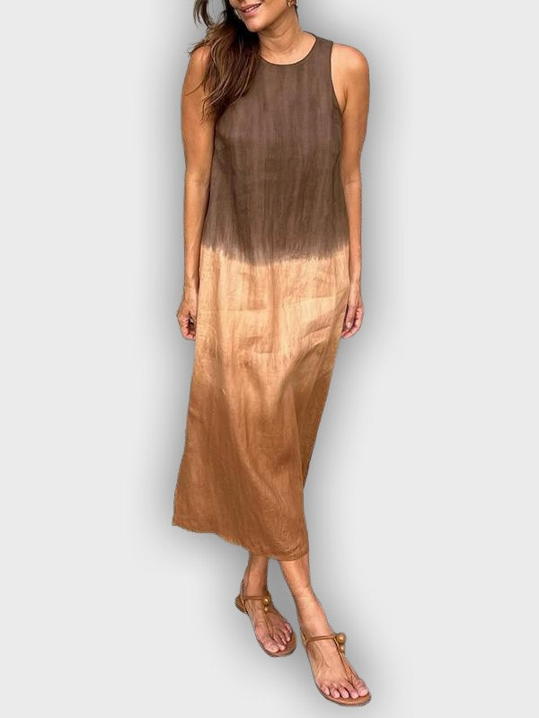 שמלת מירה™ מודפסת אלגנטית ונוחה