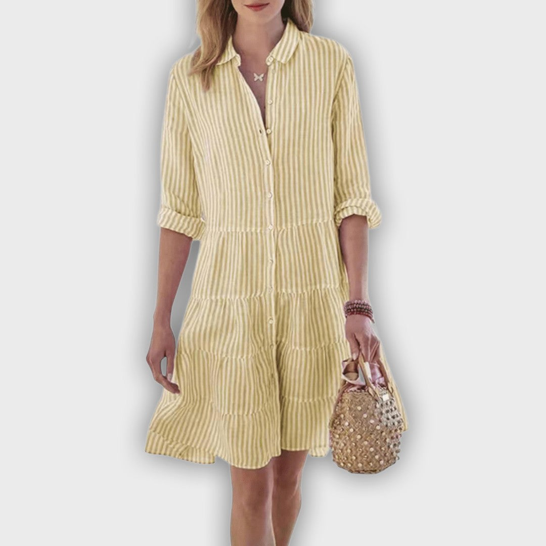 שמלות פסים אוויריות