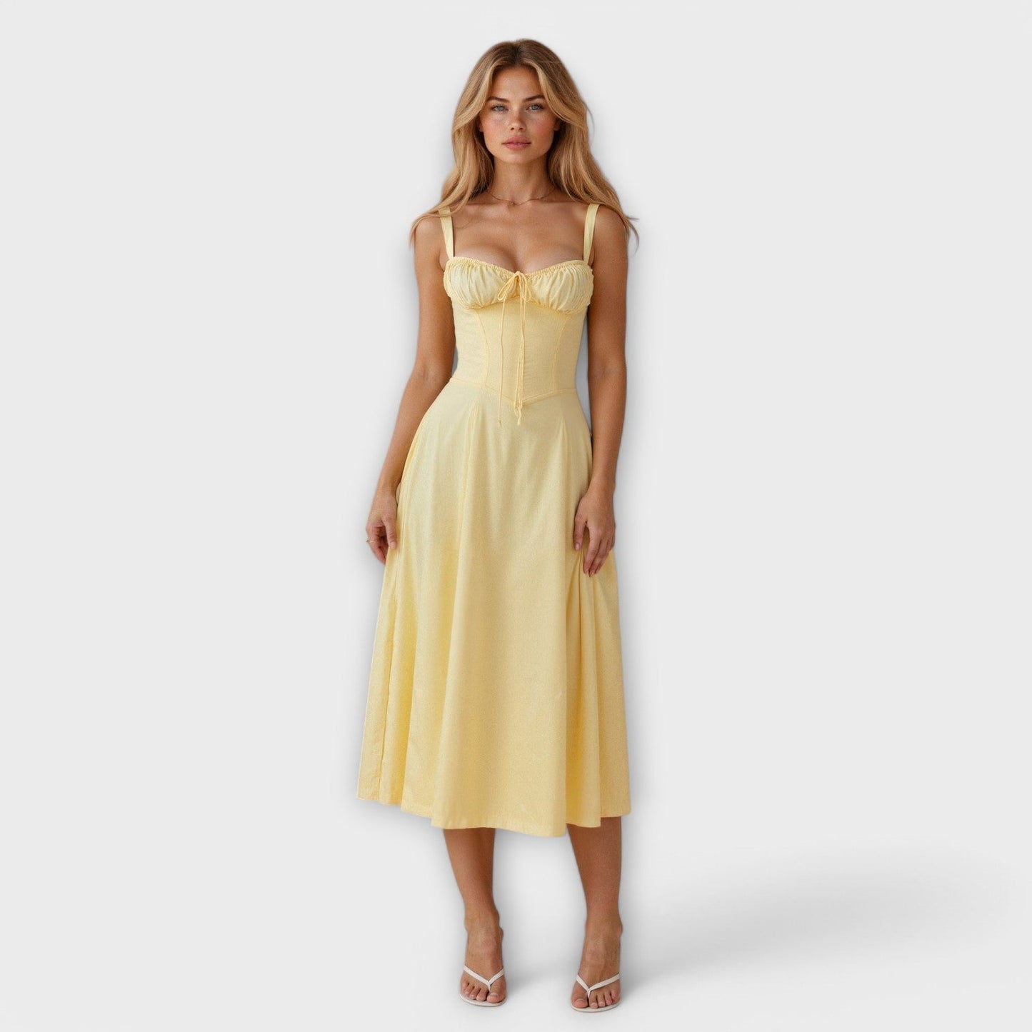 שמלת מידי עם כיסים - קיונה