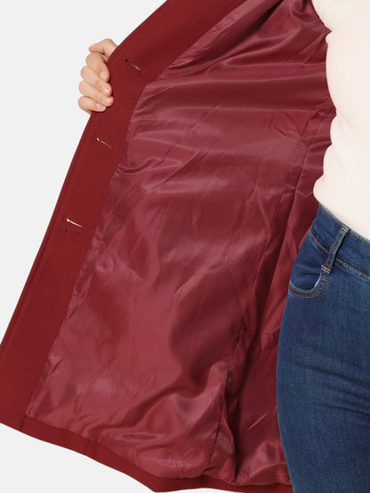 ג'וזפין | מעיל טרנץ' חורפי לנשים עם כפתור אחד